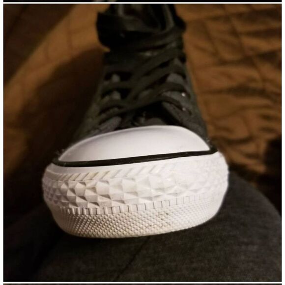 Converse Chuck Taylor All Stars High Tops Sneakers Size W-8 M-6 - Picture 4 of 7